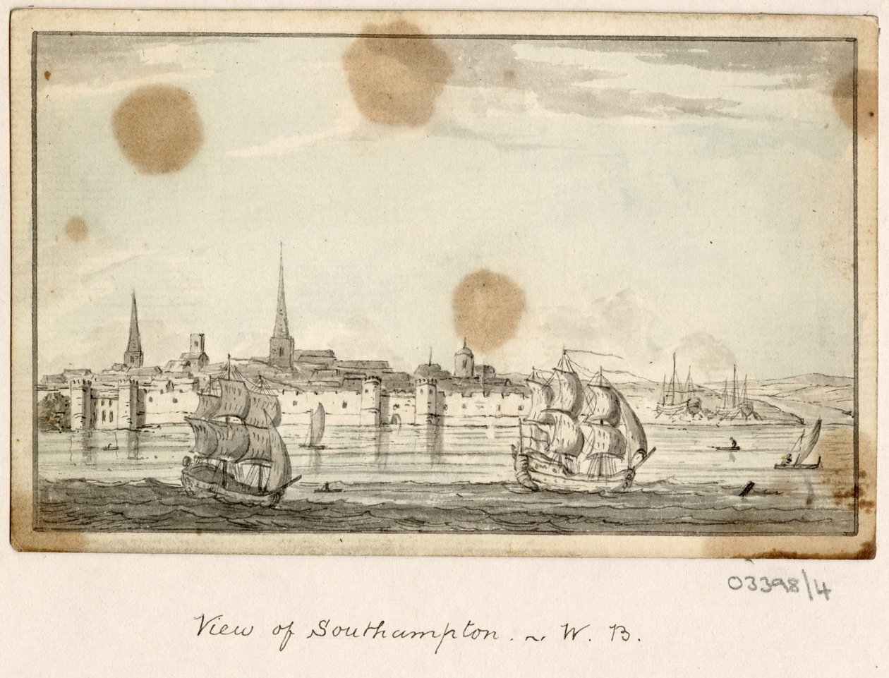 Eine Reihe von Skizzen, Ansichten in Großbritannien, dem Kontinent und Amerika 1772-1778 von British School