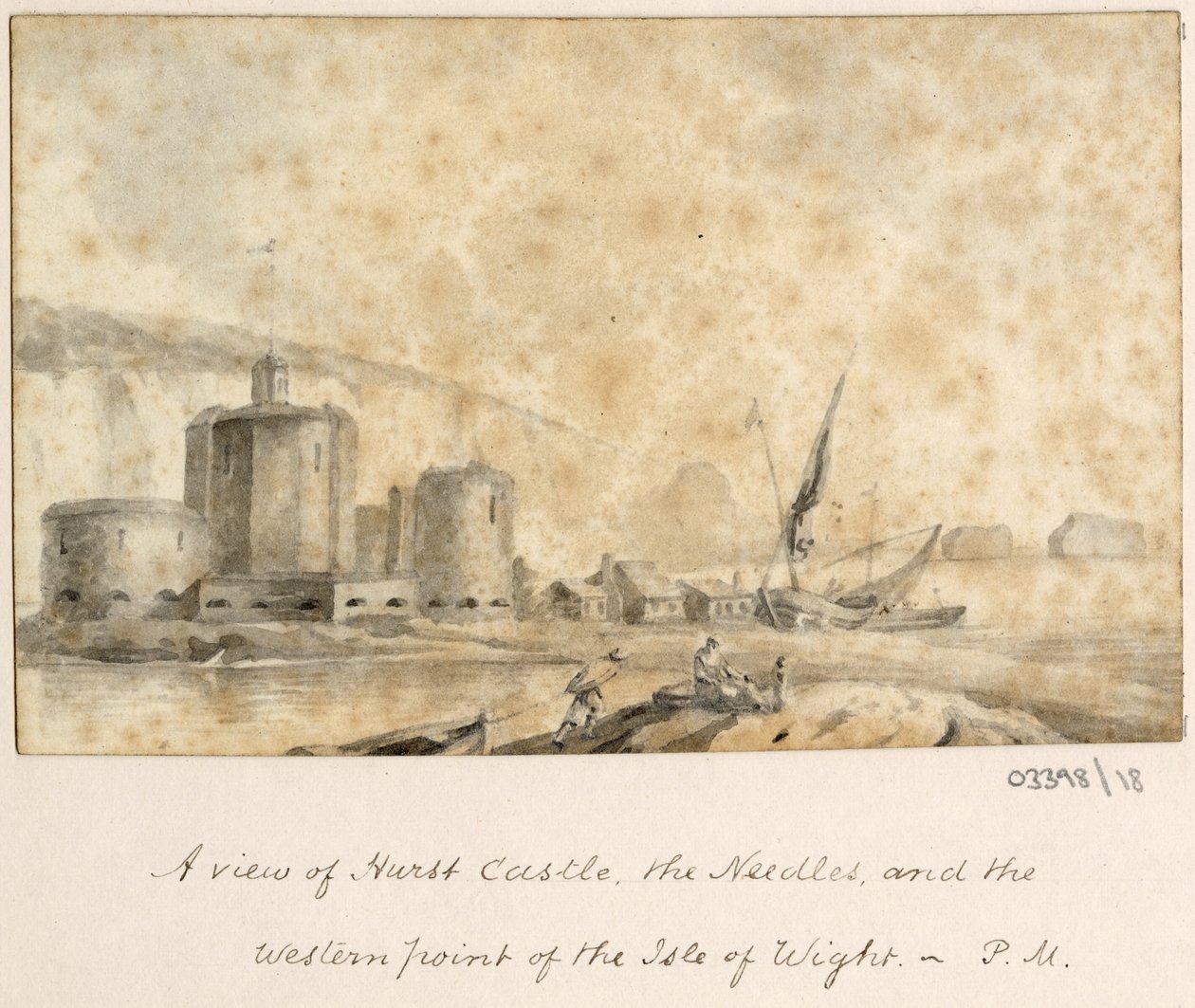 Eine Serie von Skizzen, Ansichten in Großbritannien, dem Kontinent und Amerika 1772-1778 von British School