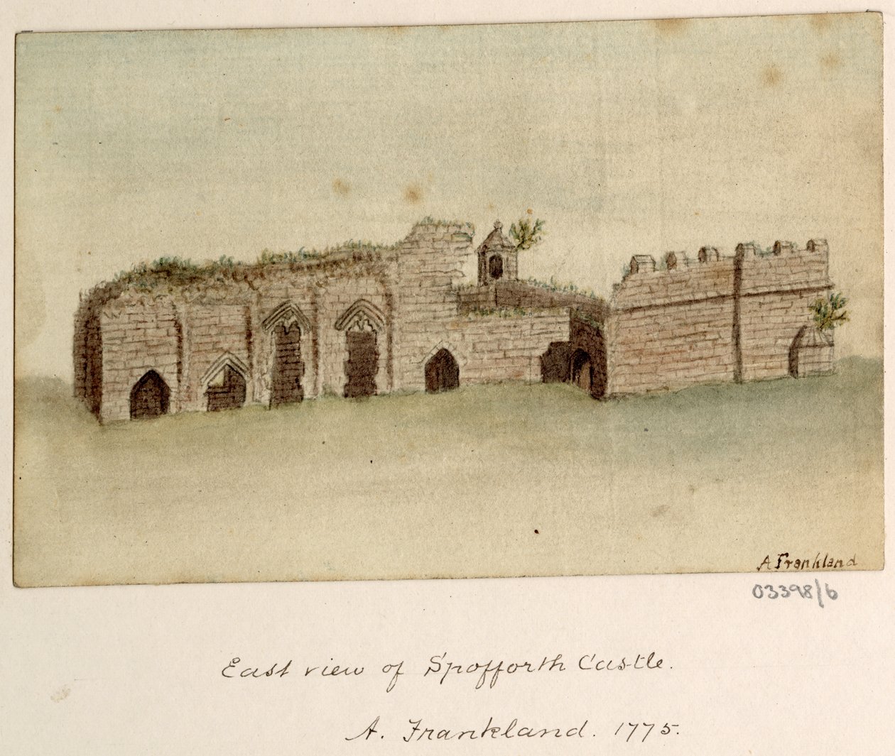 Eine Serie von Skizzen, Ansichten in Großbritannien, dem Kontinent und Amerika 1772-1778 von British School