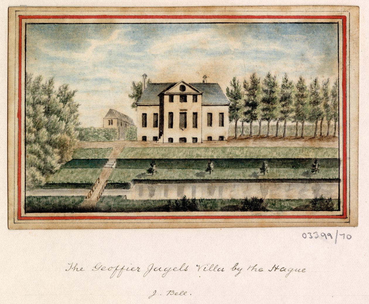 Eine Serie von Skizzen, Ansichten in Großbritannien, dem Kontinent und Amerika 1772-1778 von British School