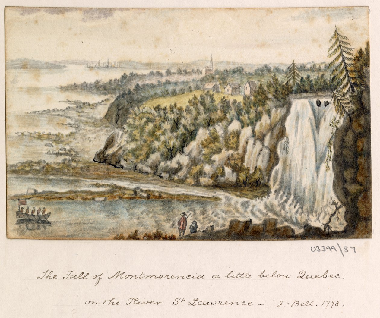 Eine Serie von Skizzen, Ansichten in Großbritannien, dem Kontinent und Amerika 1772-1778 von British School