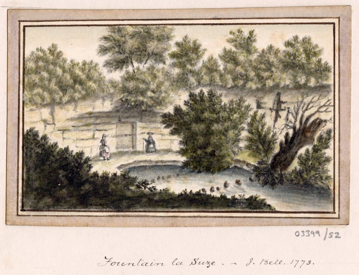 Eine Serie von Skizzen, Ansichten in Großbritannien, dem Kontinent und Amerika 1772-1778 von British School