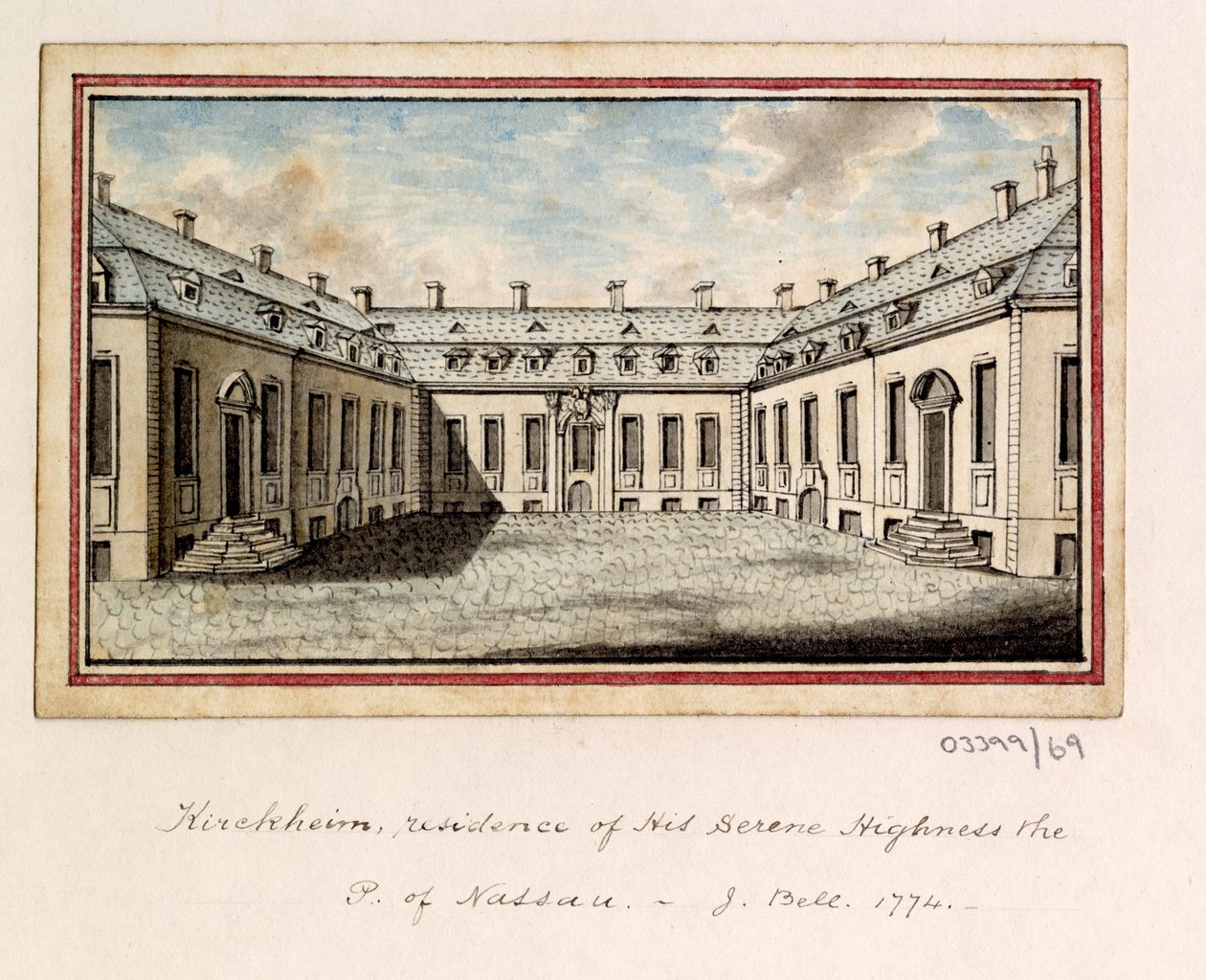 Eine Serie von Skizzen, Ansichten in Großbritannien, auf dem Kontinent und in Amerika 1772-1778 von British School