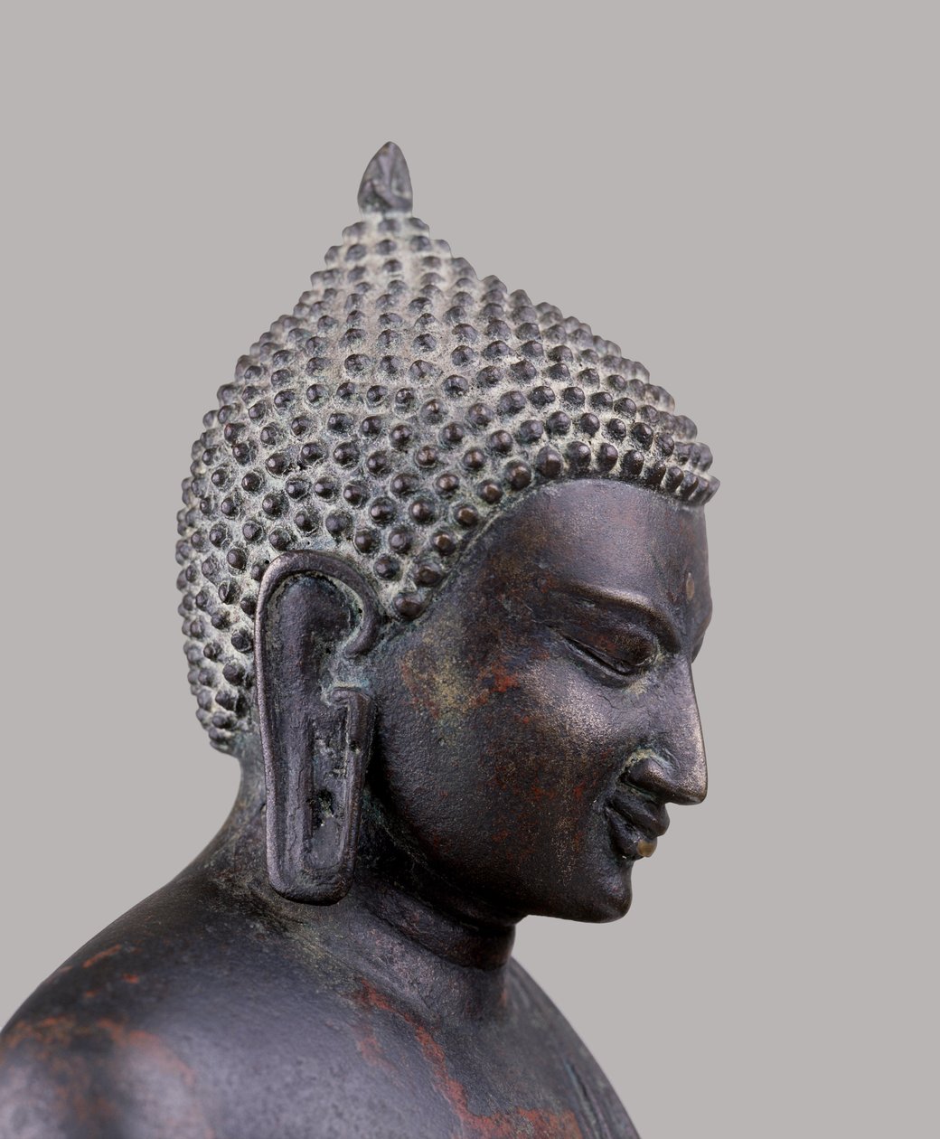 Kopf eines Buddha, Klassischer Pagan-Stil (11.-14. Jahrhundert) von Burmese School