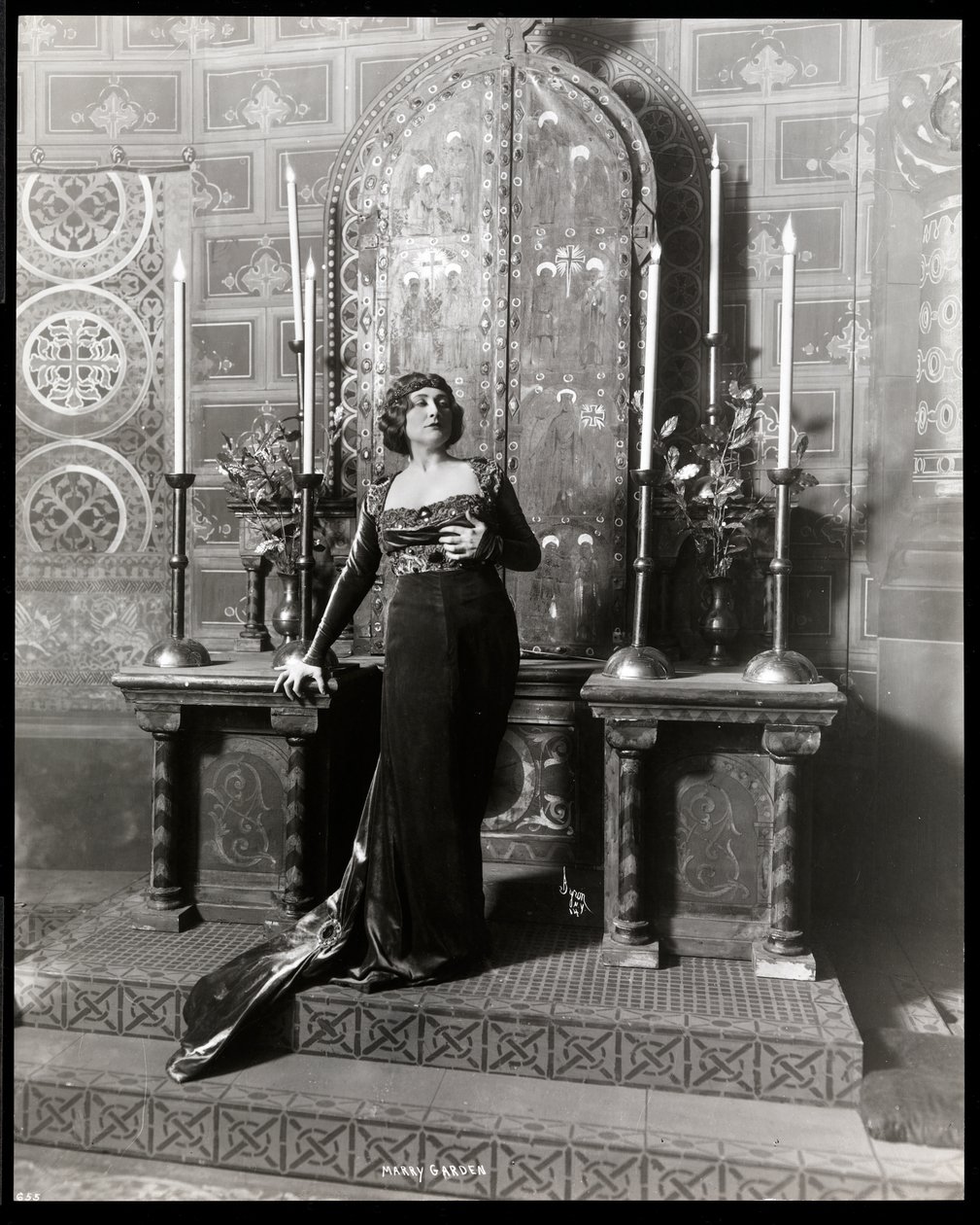 Mary Garden, ca. 1900 von Byron Company