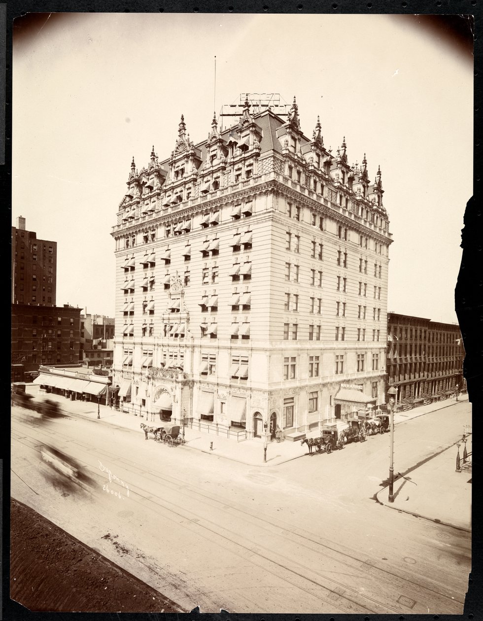 Das Hotel Navarre, 7th Avenue und 38th Street, New York, 1908 von Byron Company