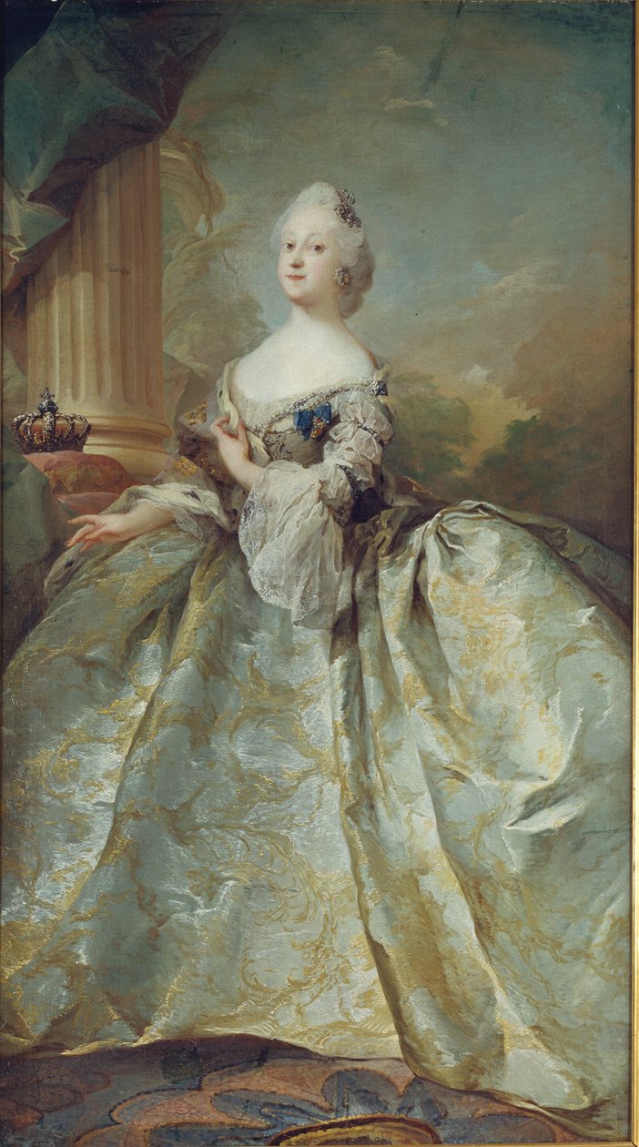 Porträt von Louise, Frederik V