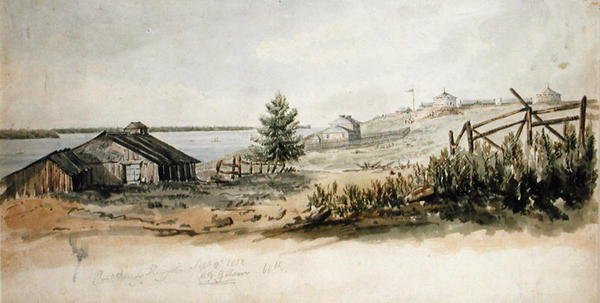 Fort Henry, Kingston, Ontario, Kanada, 8. September 1832 von C.J. Gibson