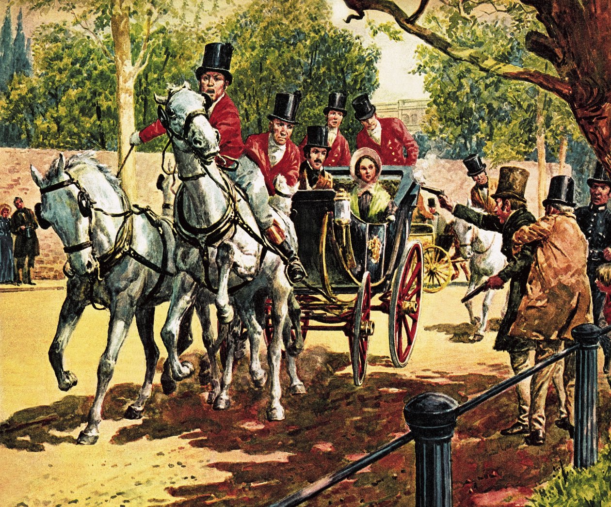 Edward Oxford versucht, Königin Victoria und Prinz Albert zu ermorden von C.L. Doughty