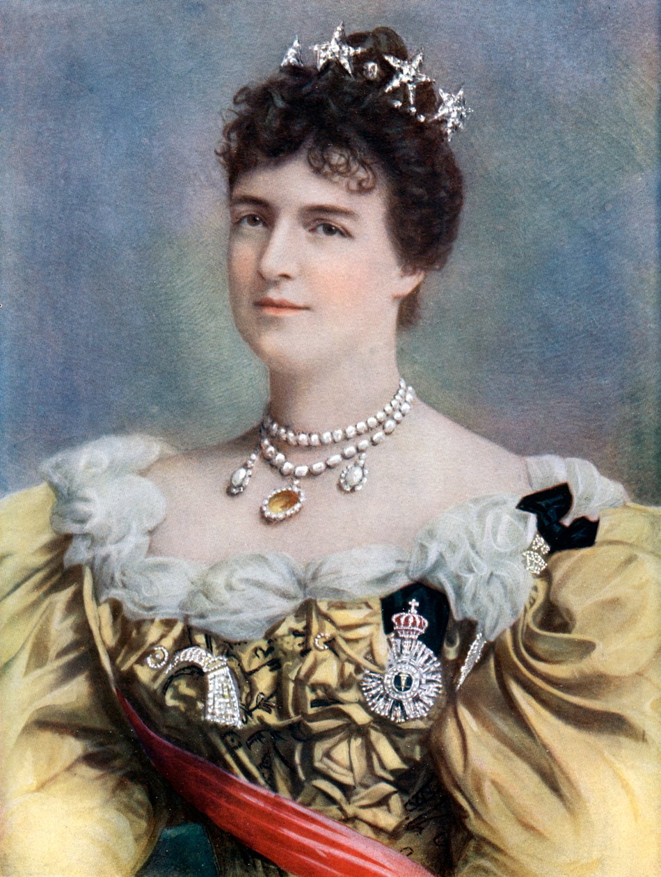 Amelia von Orléans, Königin von Portugal, spätes 19. - frühes 20. Jahrhundert von Camacho