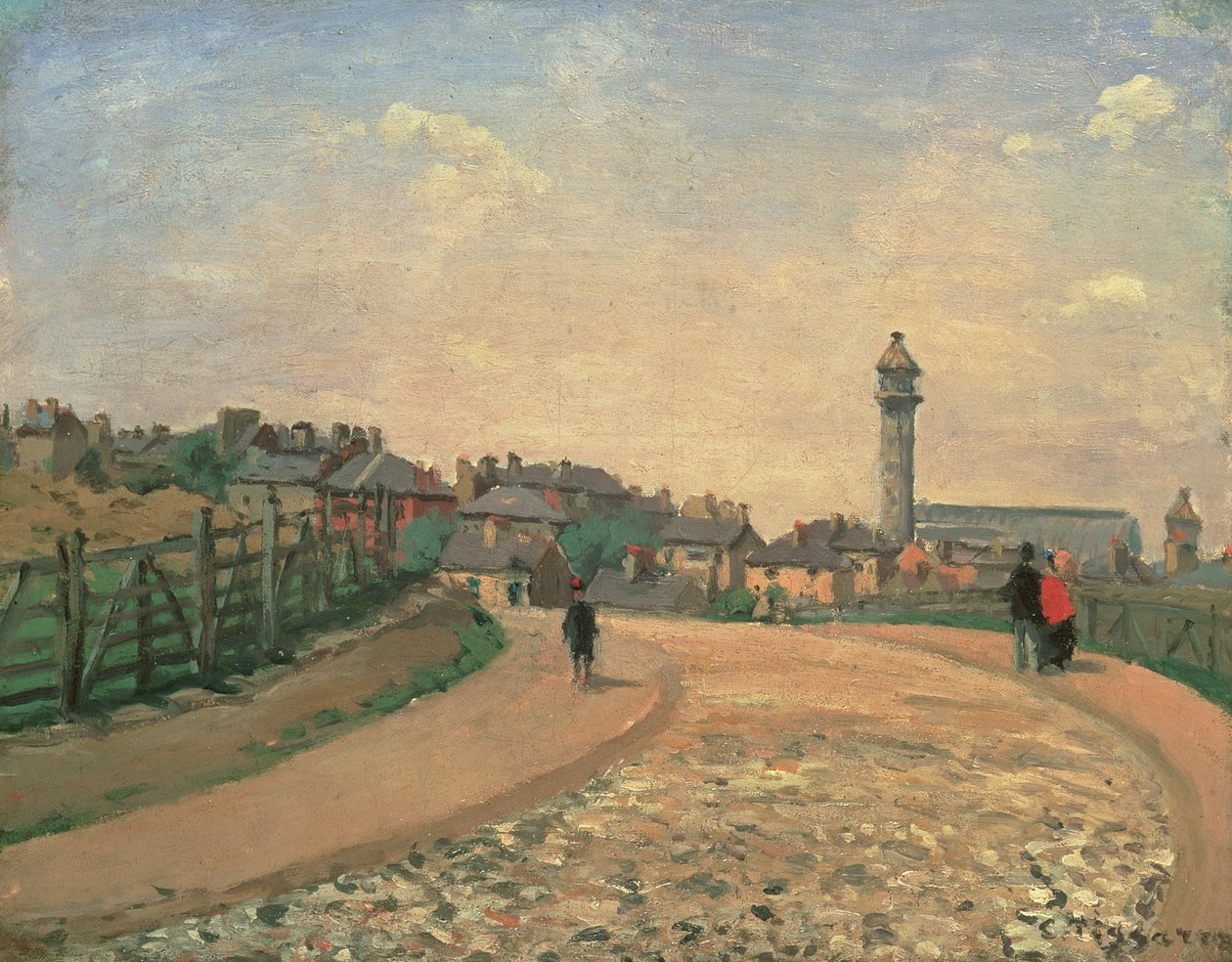 Crystal Palace, Upper Norwood von Camille Jacob Pissarro
