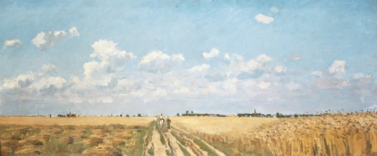 Sommer, 1872 von Camille Jacob Pissarro