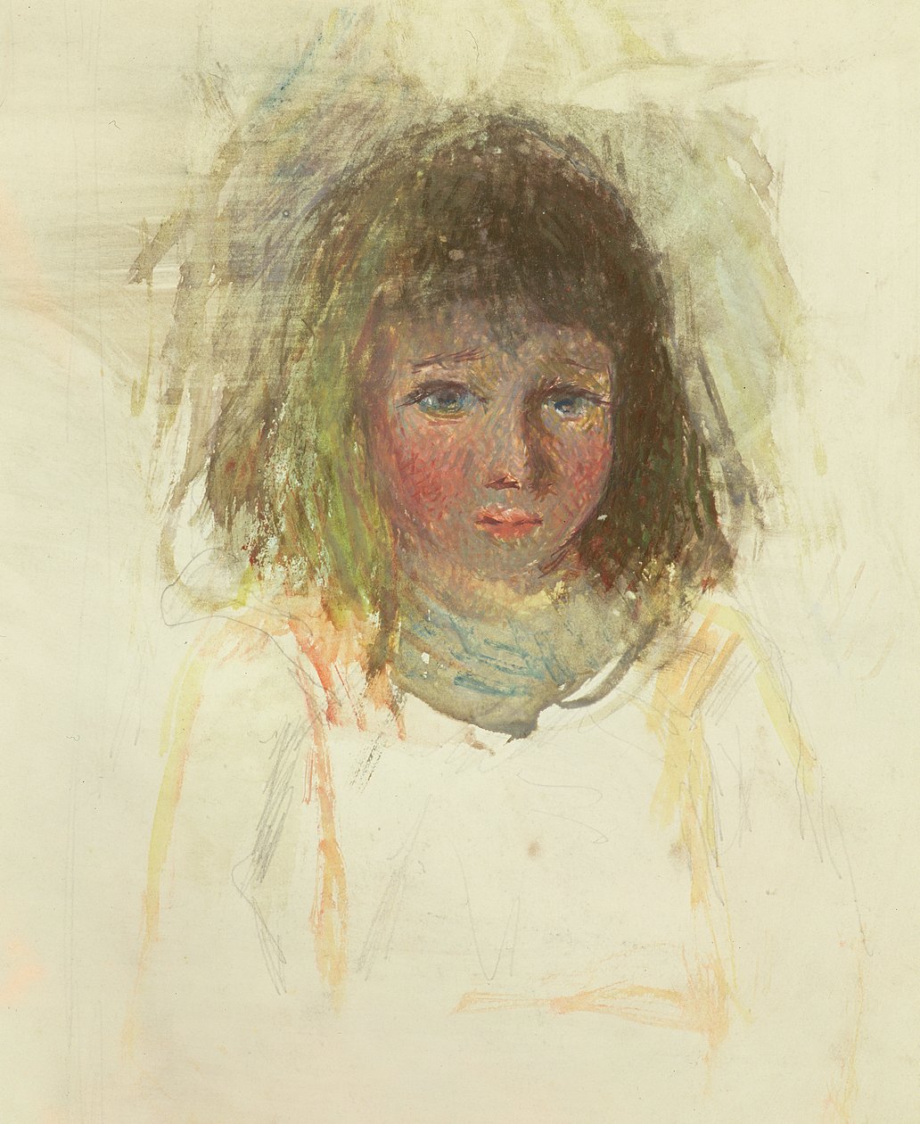Der Sohn des Künstlers Georges (Detail), ca. 1880 von Camille Jacob Pissarro