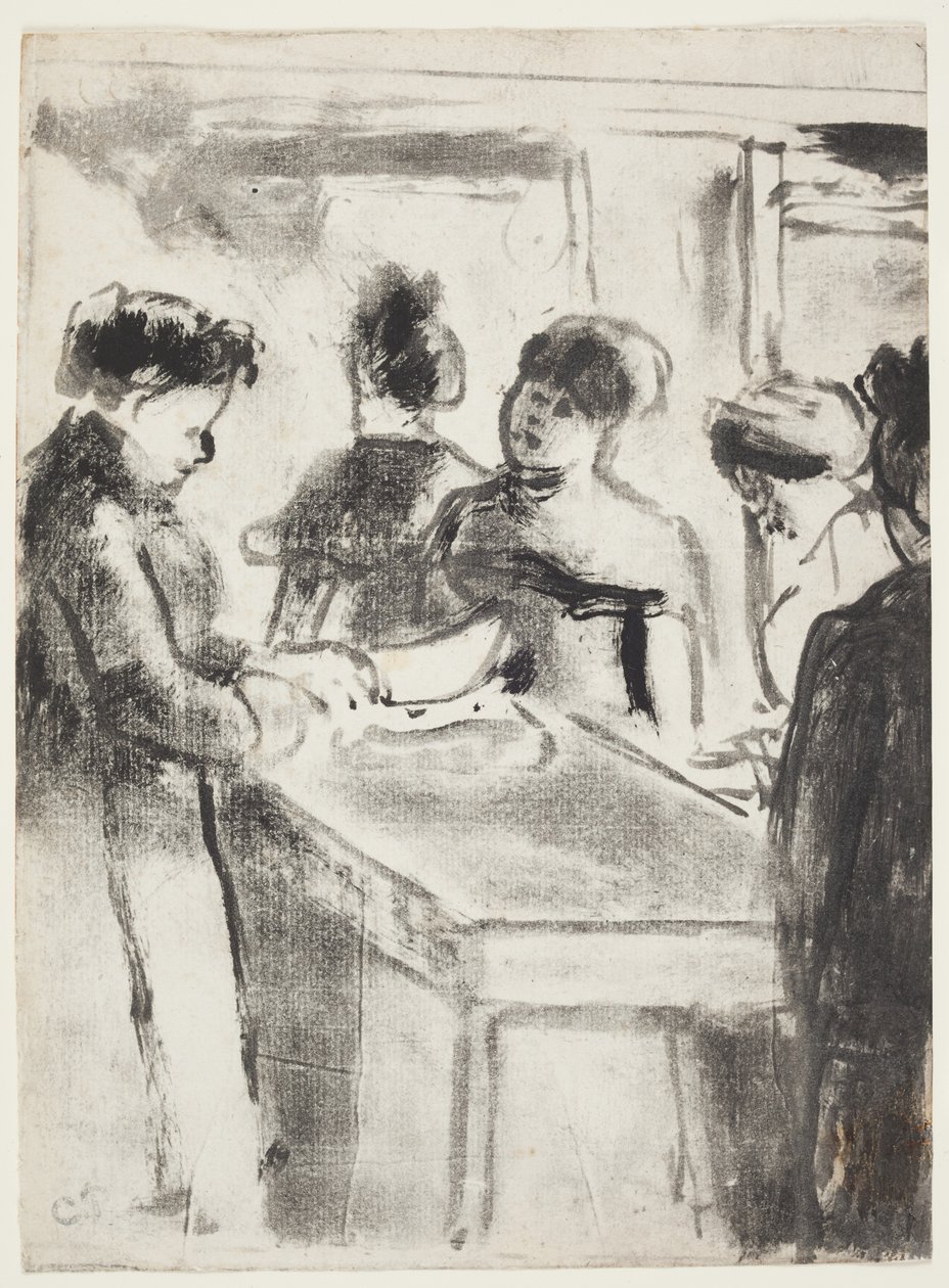 La Charcuterie (Der Schweinemetzger) 1895 von Camille Jacob Pissarro