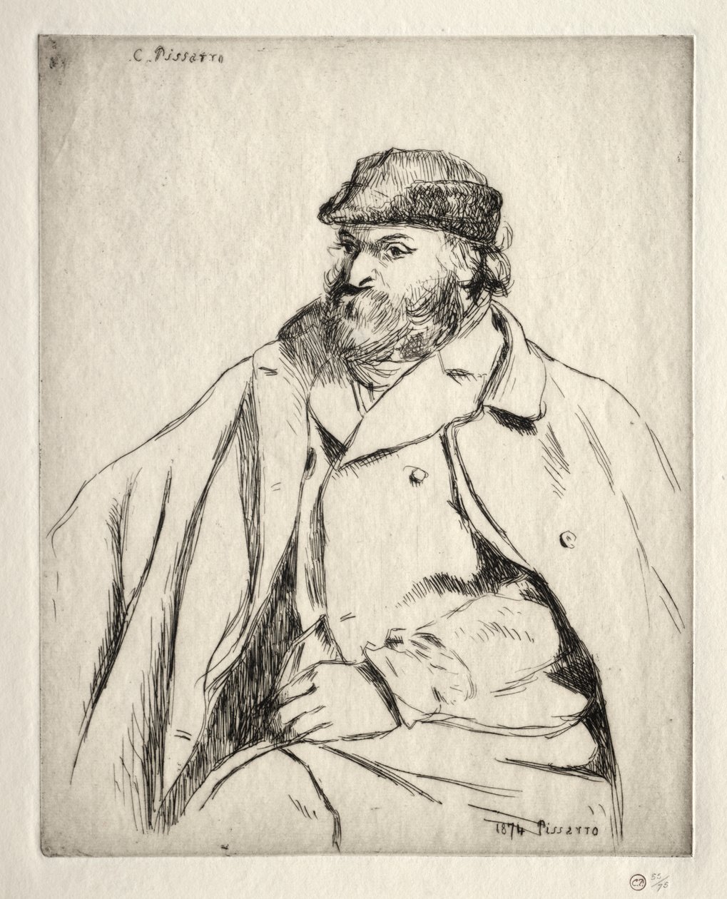 Paul Cézanne von Camille Pissarro