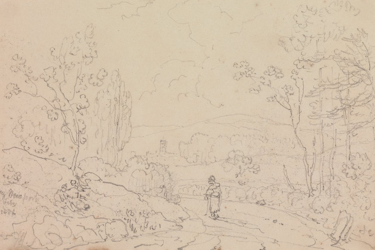 In der Nähe von Newport, Isle of Wight, Februar 1826 von Capt. Thomas Hastings