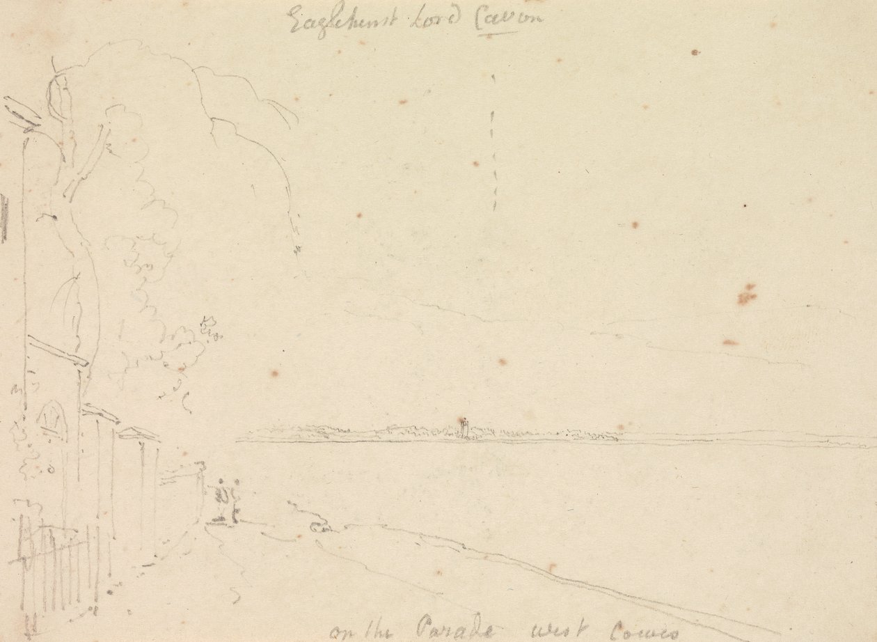 Auf der Parade, West Cowes, Isle of Wight von Capt. Thomas Hastings