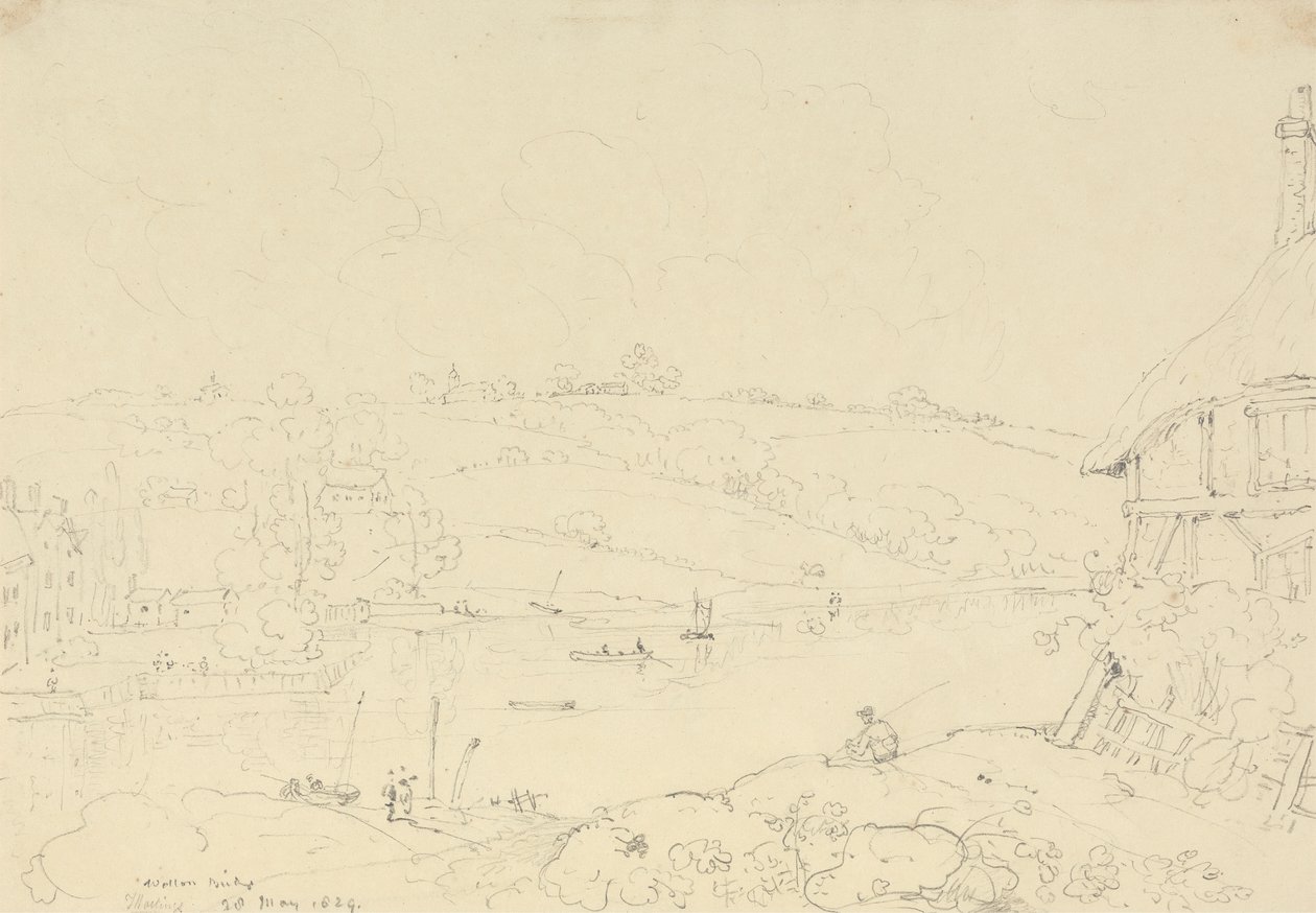 Wotton-Brücke, 28. Mai 1829 von Capt. Thomas Hastings