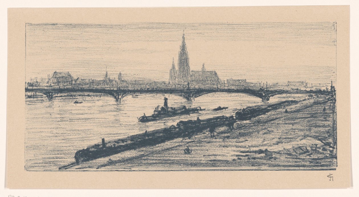 Ansicht von Frankfurt am Main von Carel Nicolaas Storm van 