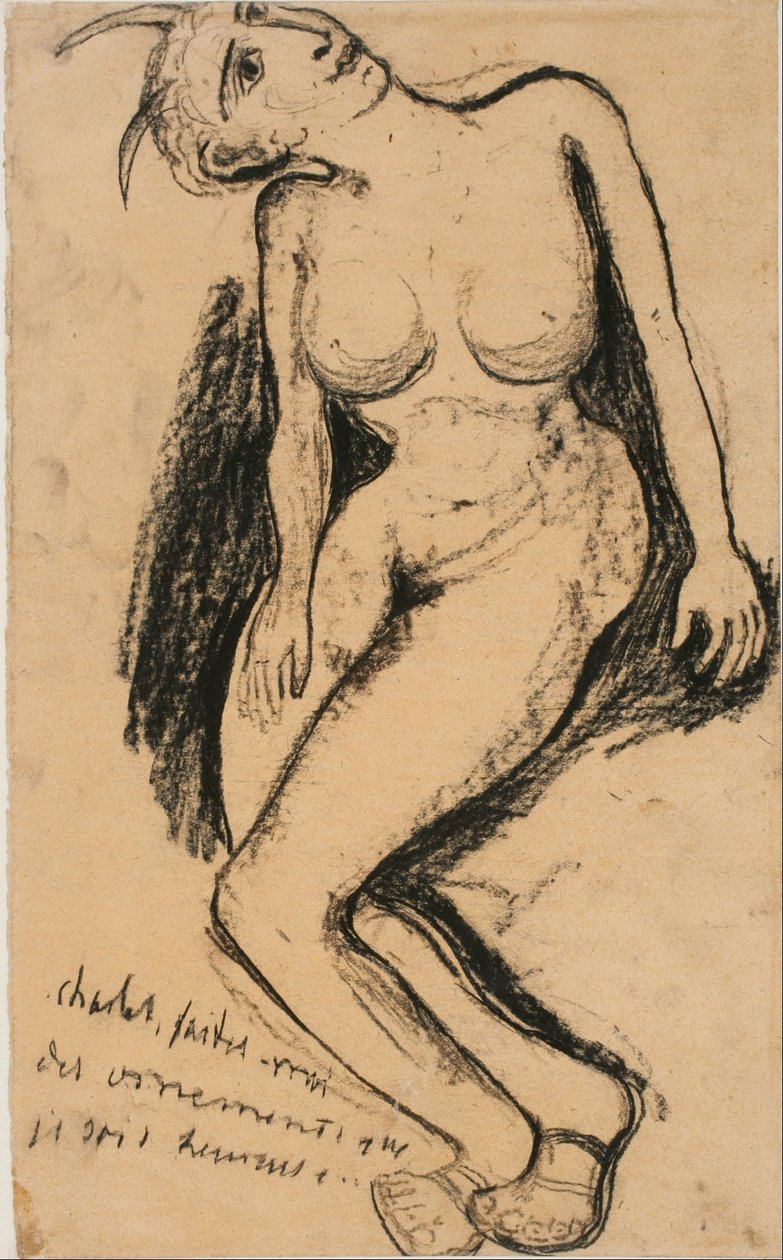 Ohne Titel (Verführerin) von Carl Fredrik Hill