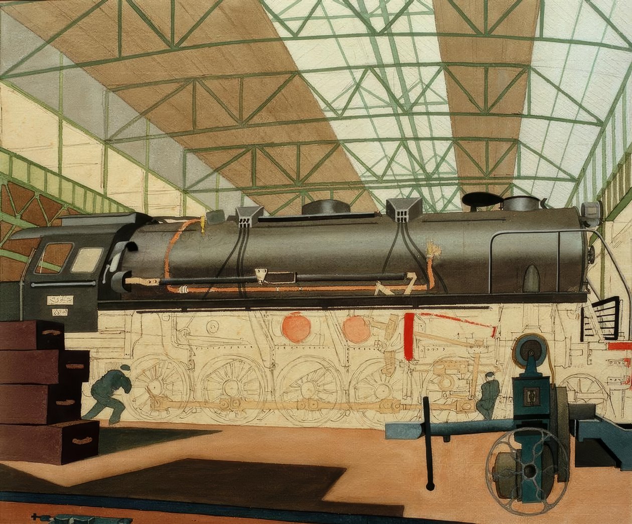 Lokomotive – Henschel von Carl Grossberg