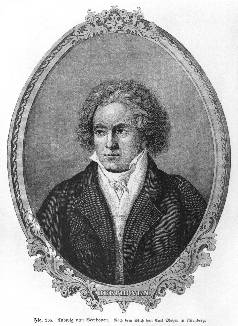 Ludwig van Beethoven (1770-1827) von Carl Mayer