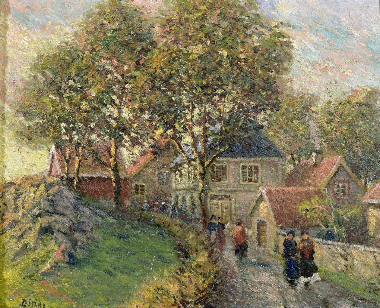 Herbst in Drobak von Carl-Edvard Diriks