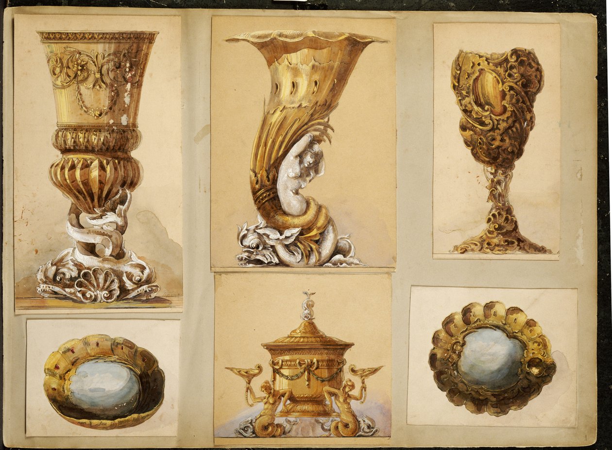 Auswahl von Entwürfen, Haus von Carl Fabergé von Carl Fabergé