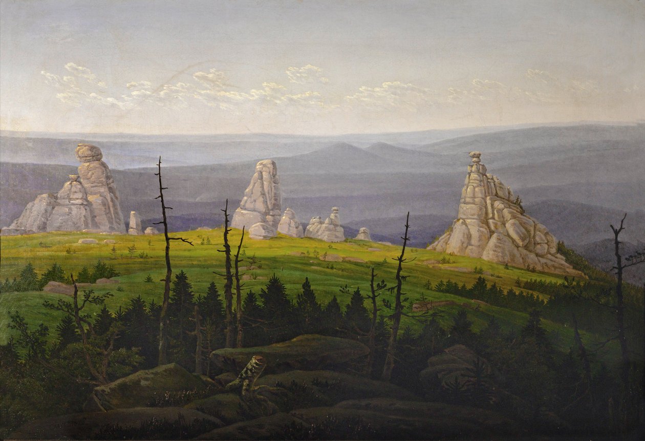 Dreisteine im Riesengebirge von Carl Gustav Carus