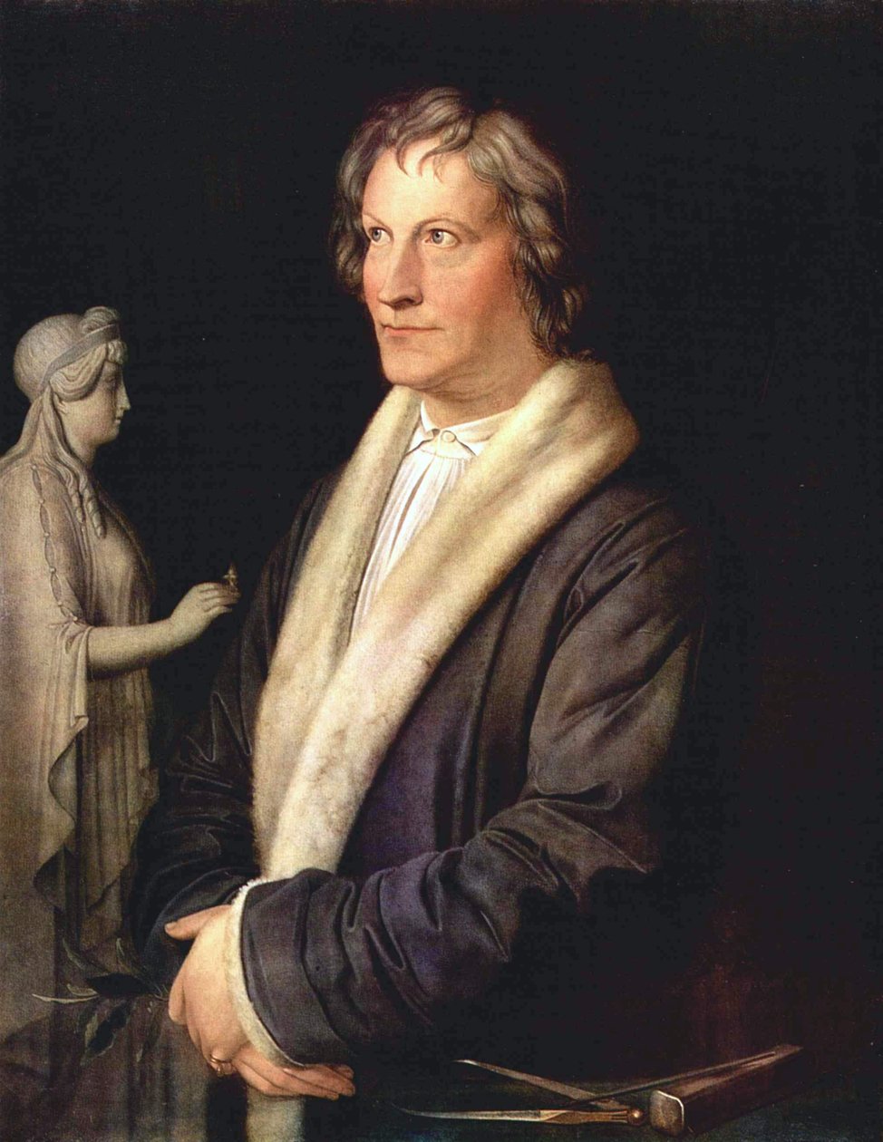 Porträt des Bildhauers Thorwaldsen von Carl Joseph Begas