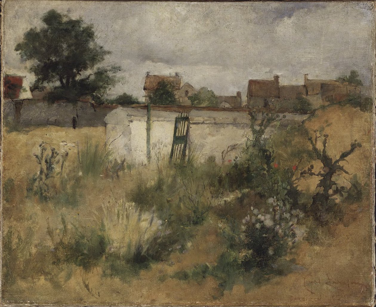 Landschaftsstudie aus Barbizon von Carl Larsson