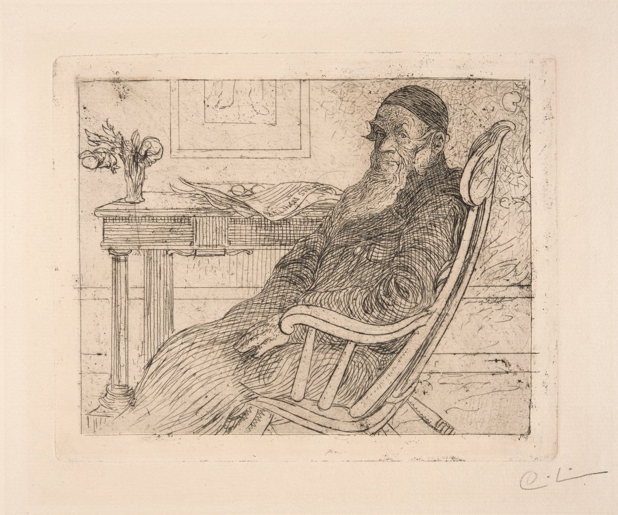 Mein Vater Olof Larsson (1903) von Carl Larsson