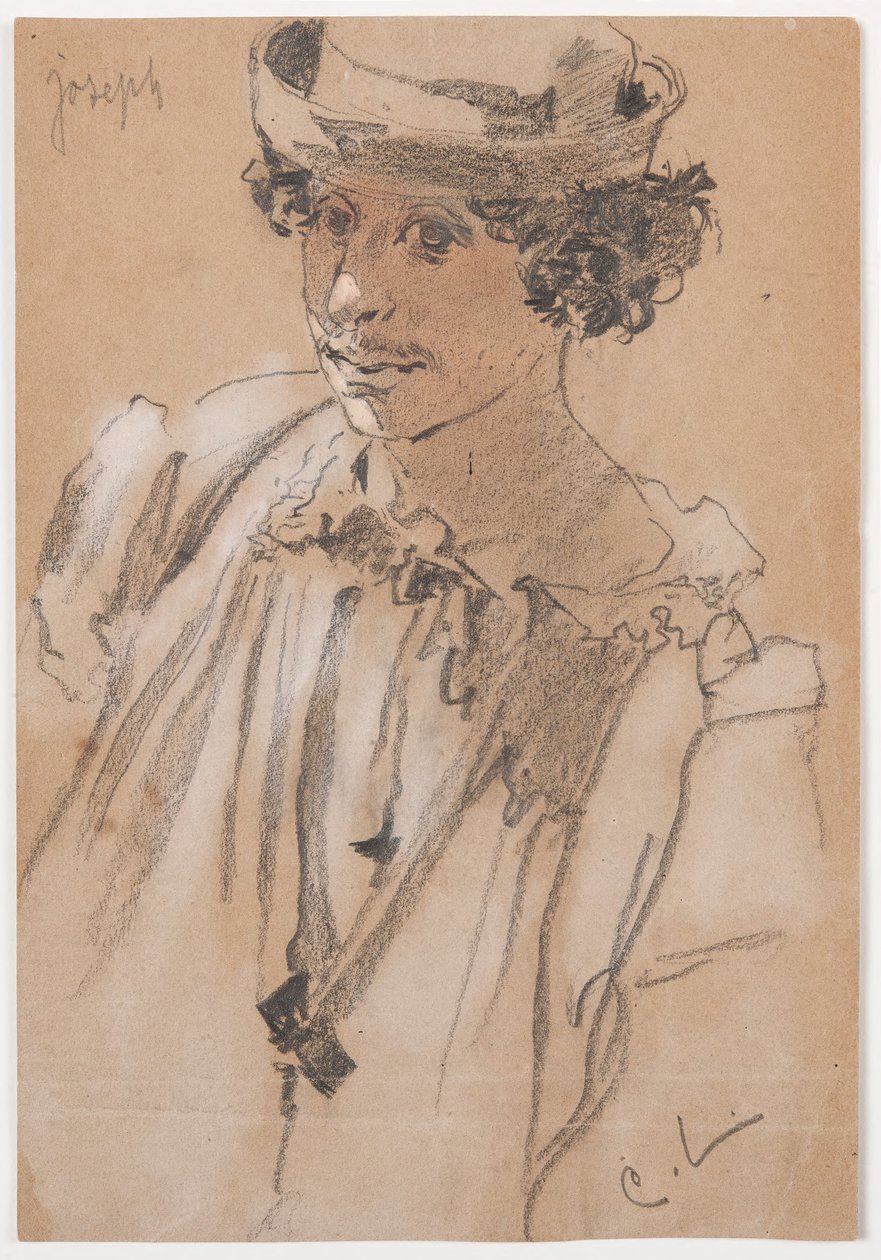 Porträt von Ernst Josephson von Carl Larsson