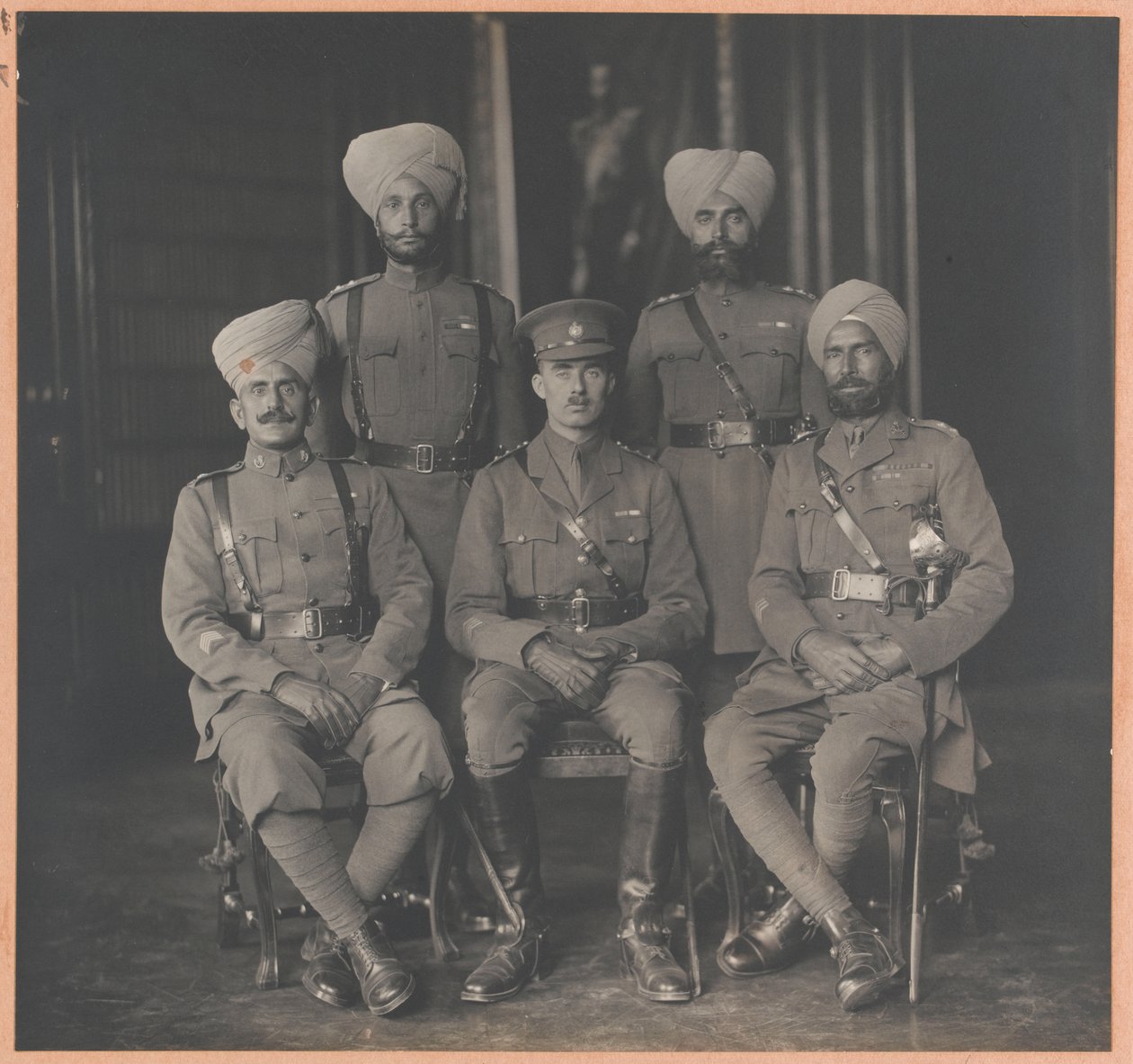 Königliche indische Ordonnanzoffiziere von Carl Vandyk