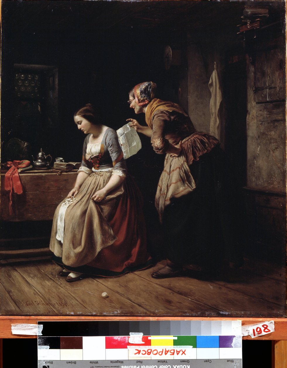 Der Brief von Carl Wilhelm Hübner