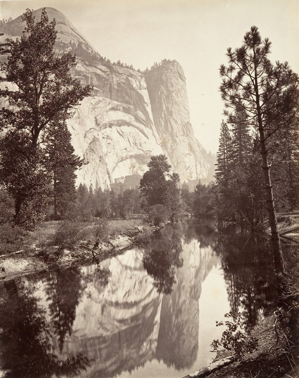 Washington-Turm, Yosemite von Carleton E. Watkins.