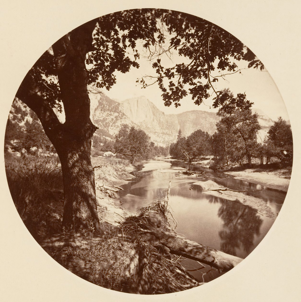 Yosemite-Nationalpark, Kalifornien, ca. 1878 von Carleton Emmons Watkins