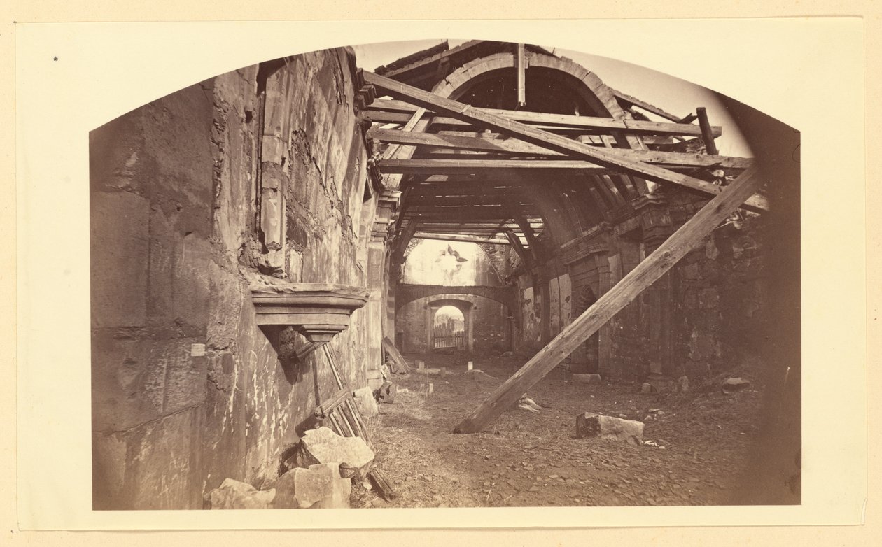 [Mission El Carmelo gegr. 1770 / Innenansicht Monterey Kalifornien] von Carleton Watkins