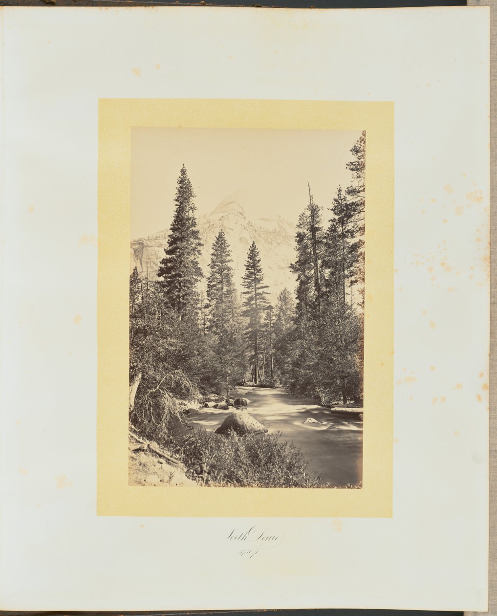 North Dome 3730 ft. von Carleton Watkins