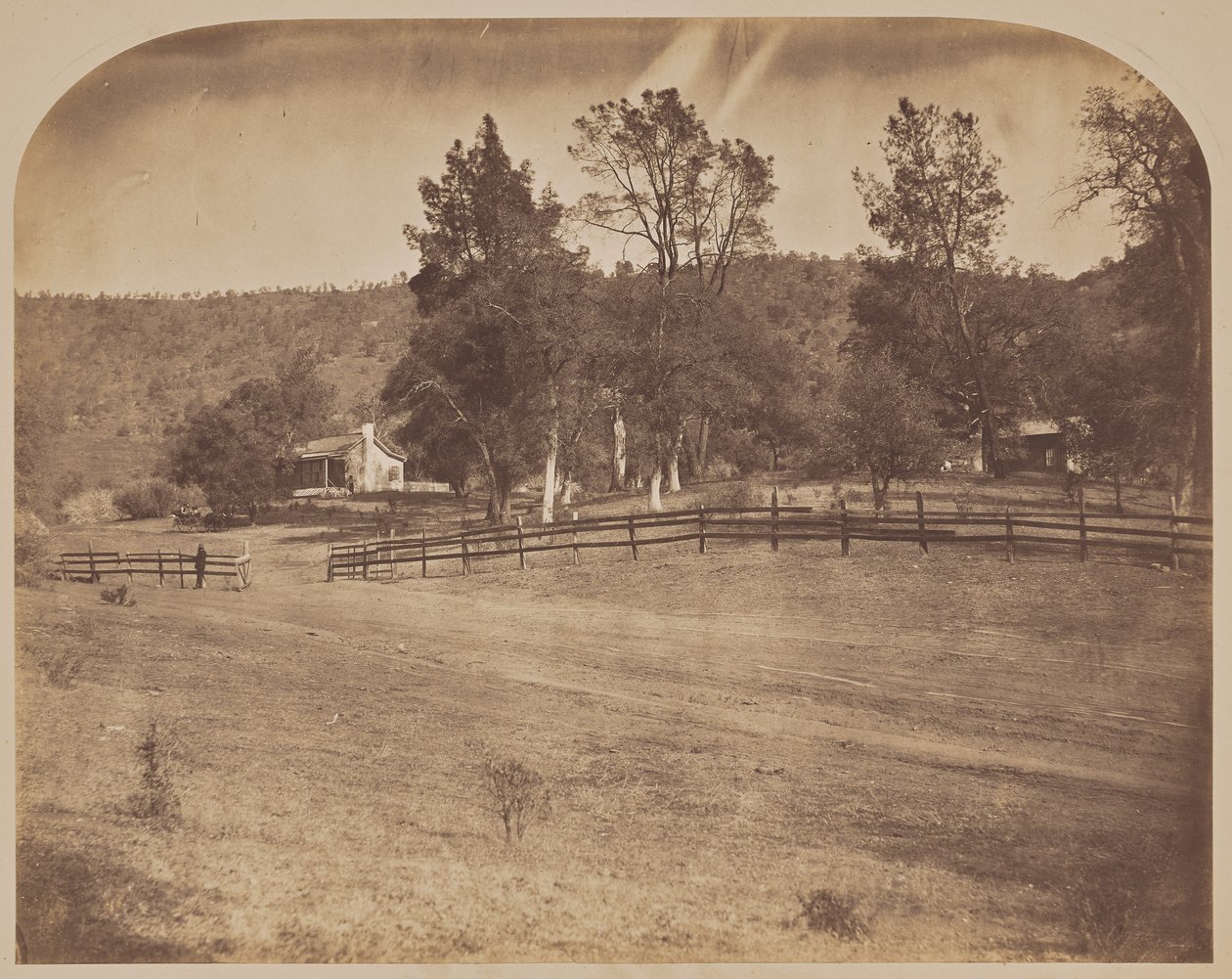 [Residenz von J.C. Fremont - Bear Valley] von Carleton Watkins