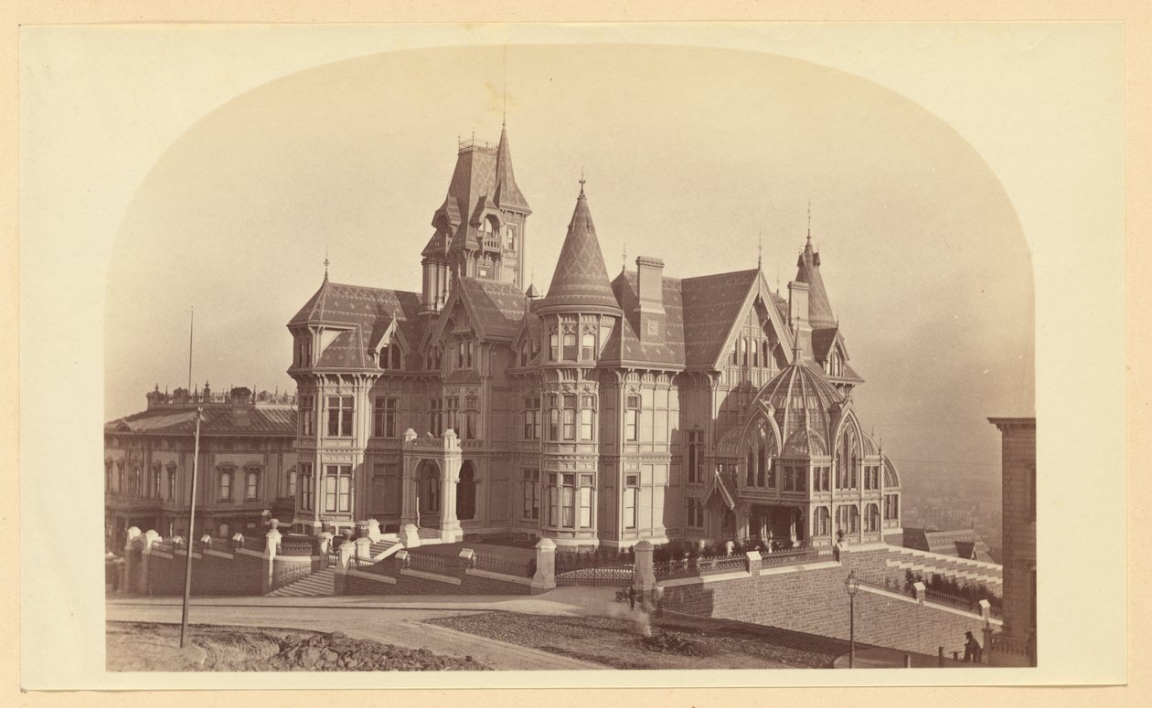 Wohnsitz von Frau Hopkins S.F. von Carleton Watkins