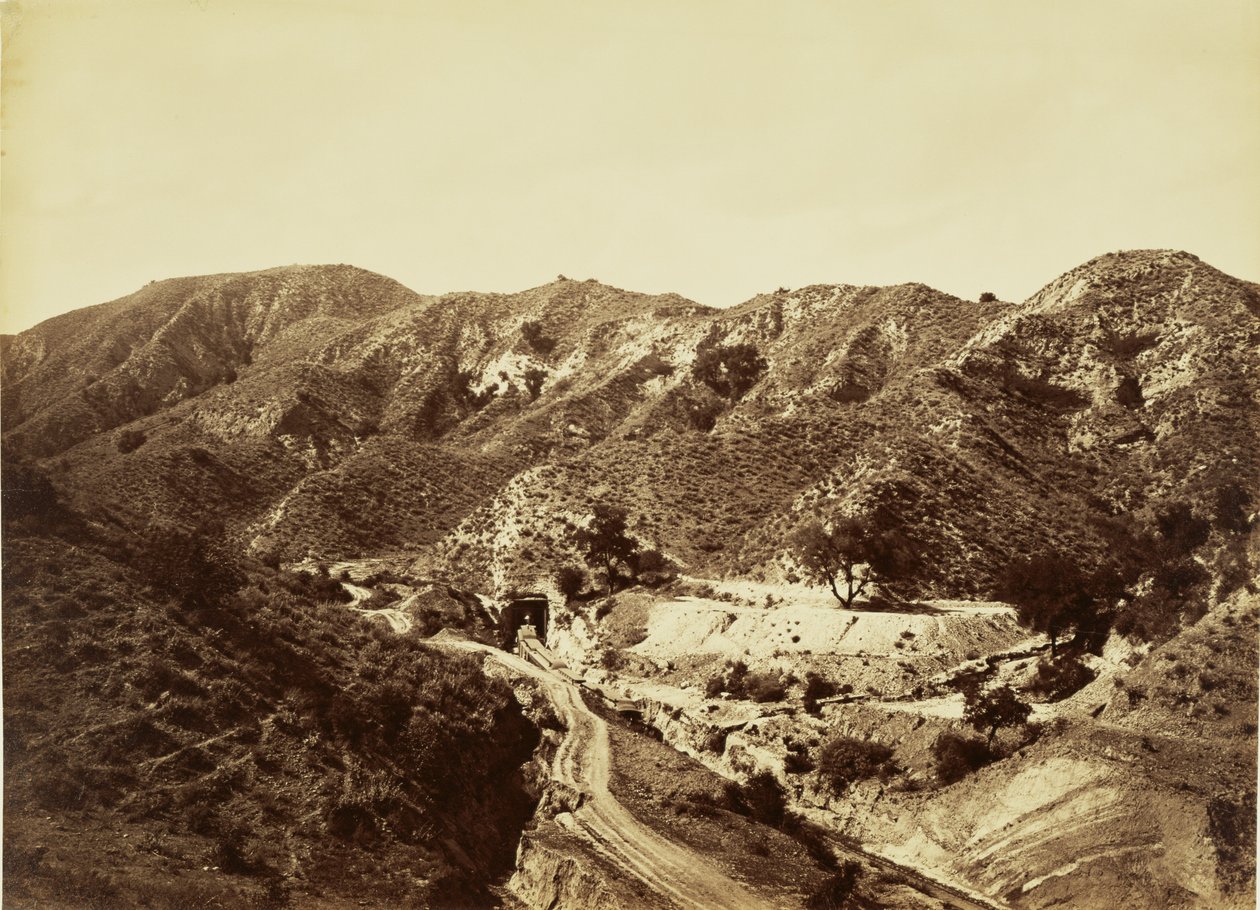 San Fernando Tunnel, S.P.R.R. von Carleton Watkins