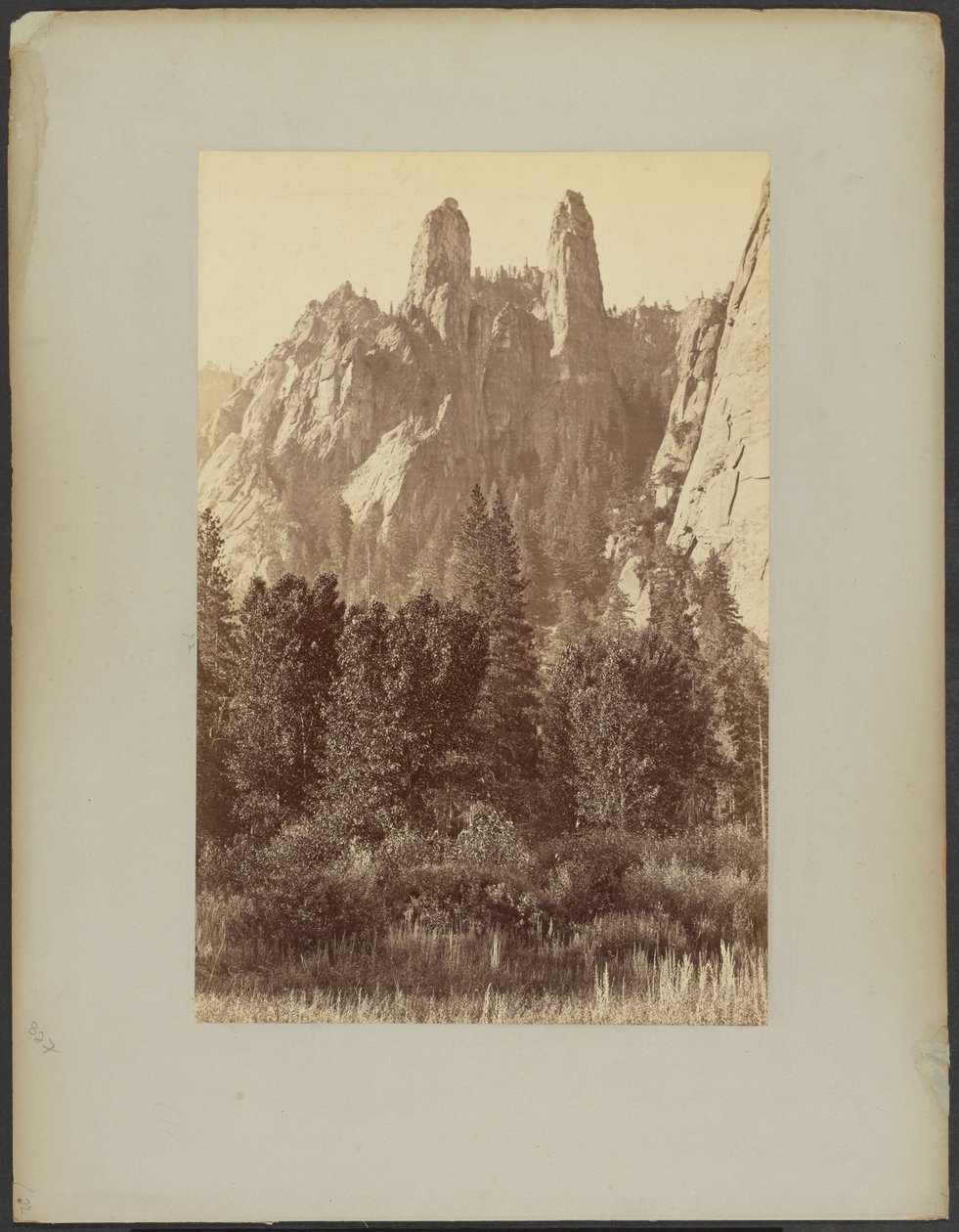 [Sentinel Rocks, Yosemite] von Carleton Watkins