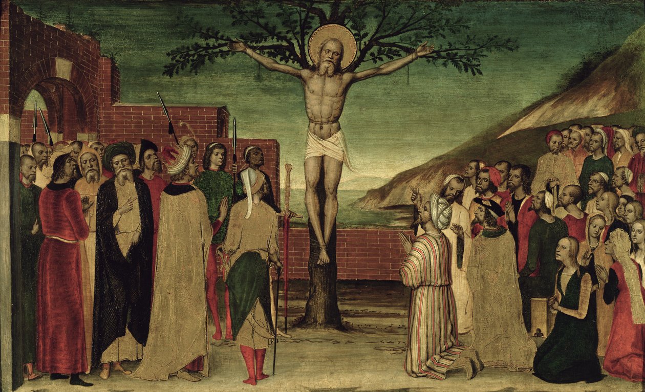 Kreuzigung des Hl. Andreas von Carlo Braccesco