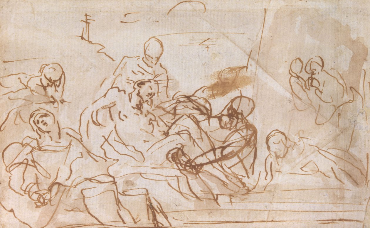 Grablegung Christi von Carlo Maratta or Maratti