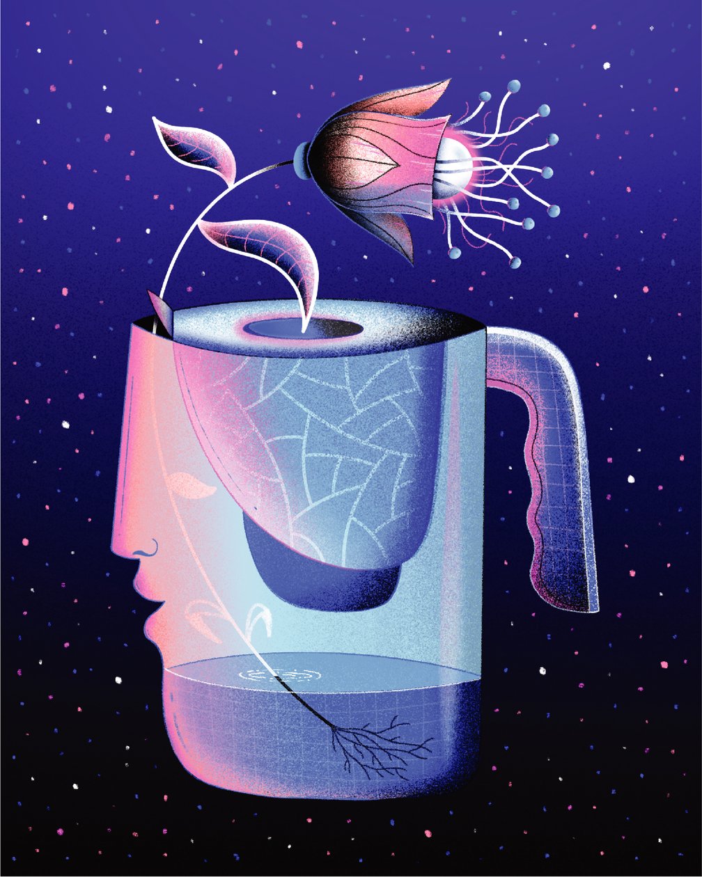 Kleine Veränderungen für neue Blumen, 2020 von Carlo Alberto Giardina