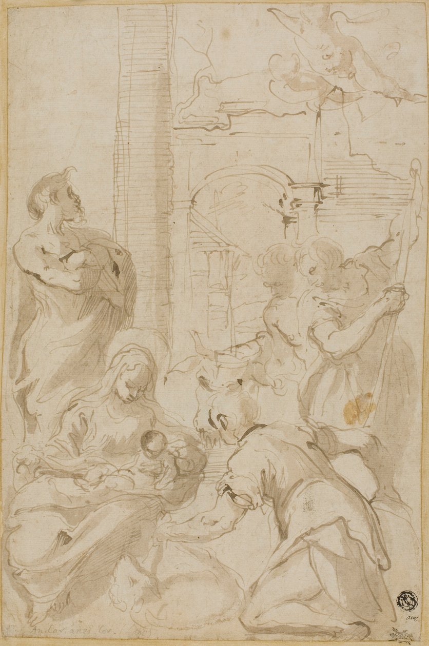 Anbetung der Hirten von Carlo Bononi