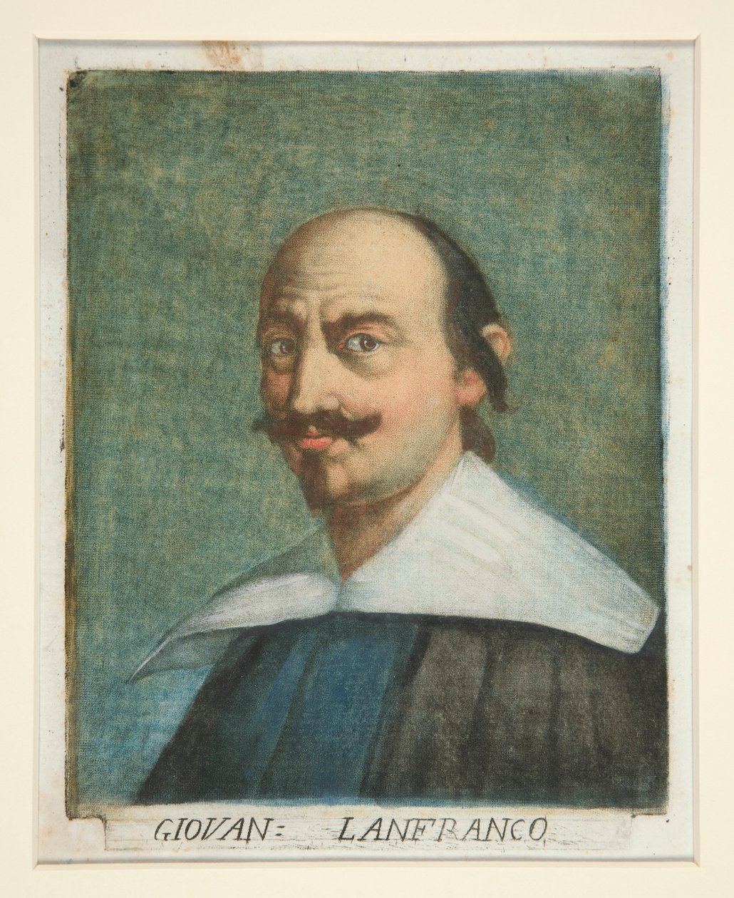 Giovanni Lanfranco, aus Ritratti di pittori (Porträts von Malern) von Carlo Lasinio