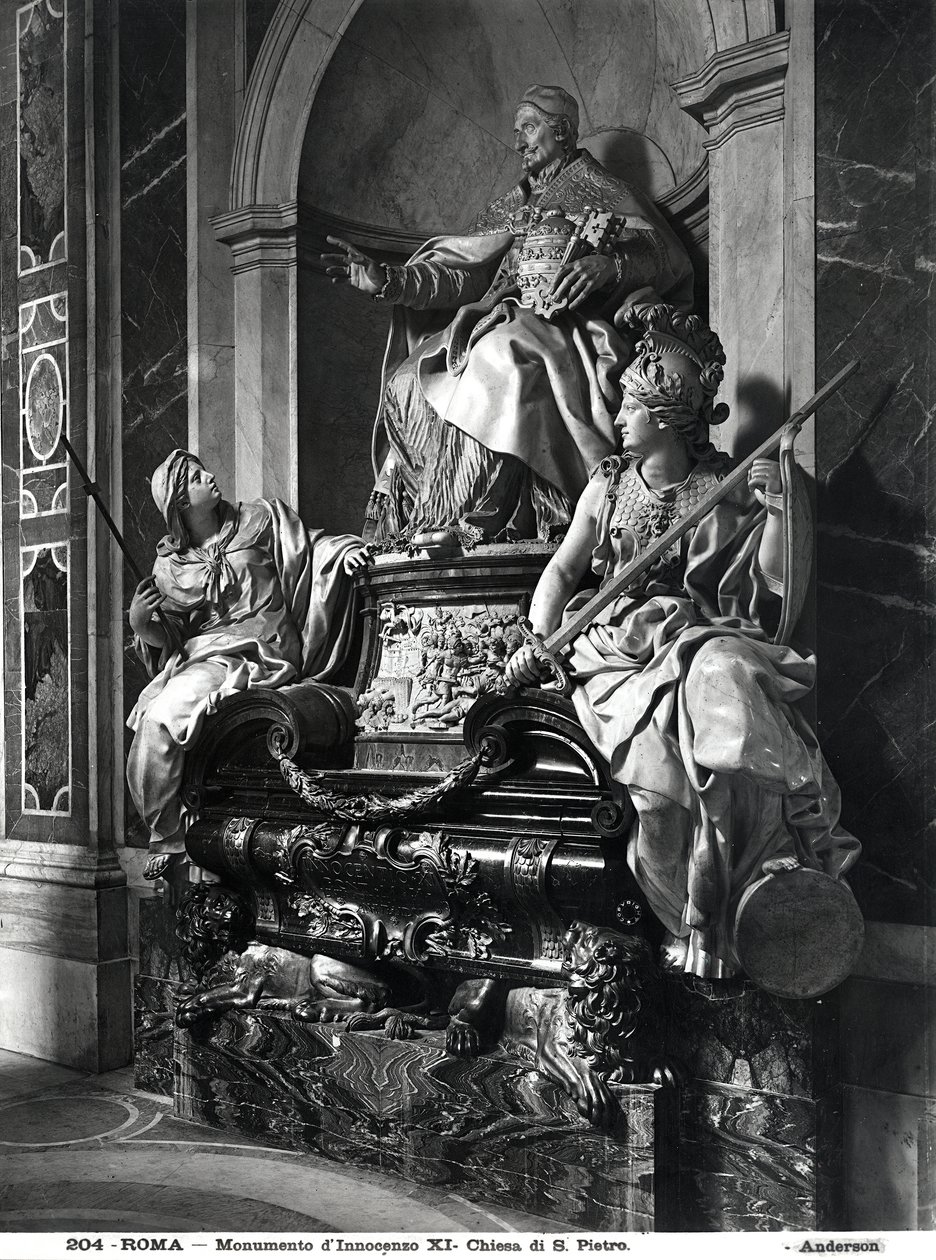 Denkmal für Papst Innozenz XI., ca. 1697 (Marmor) von Carlo Maratta or Maratti