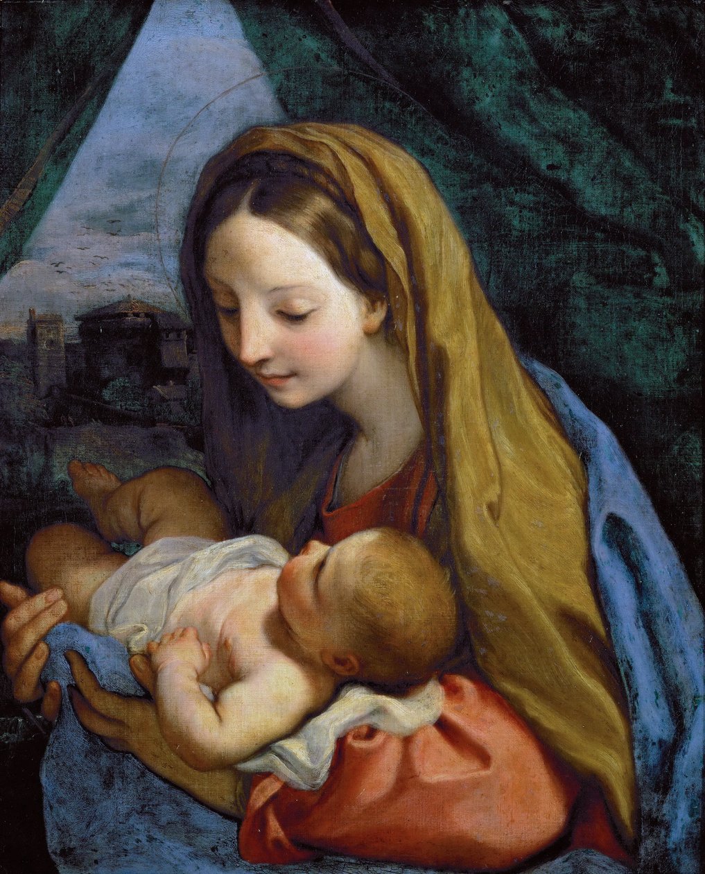 Jungfrau und Kind von Carlo Maratta or Maratti